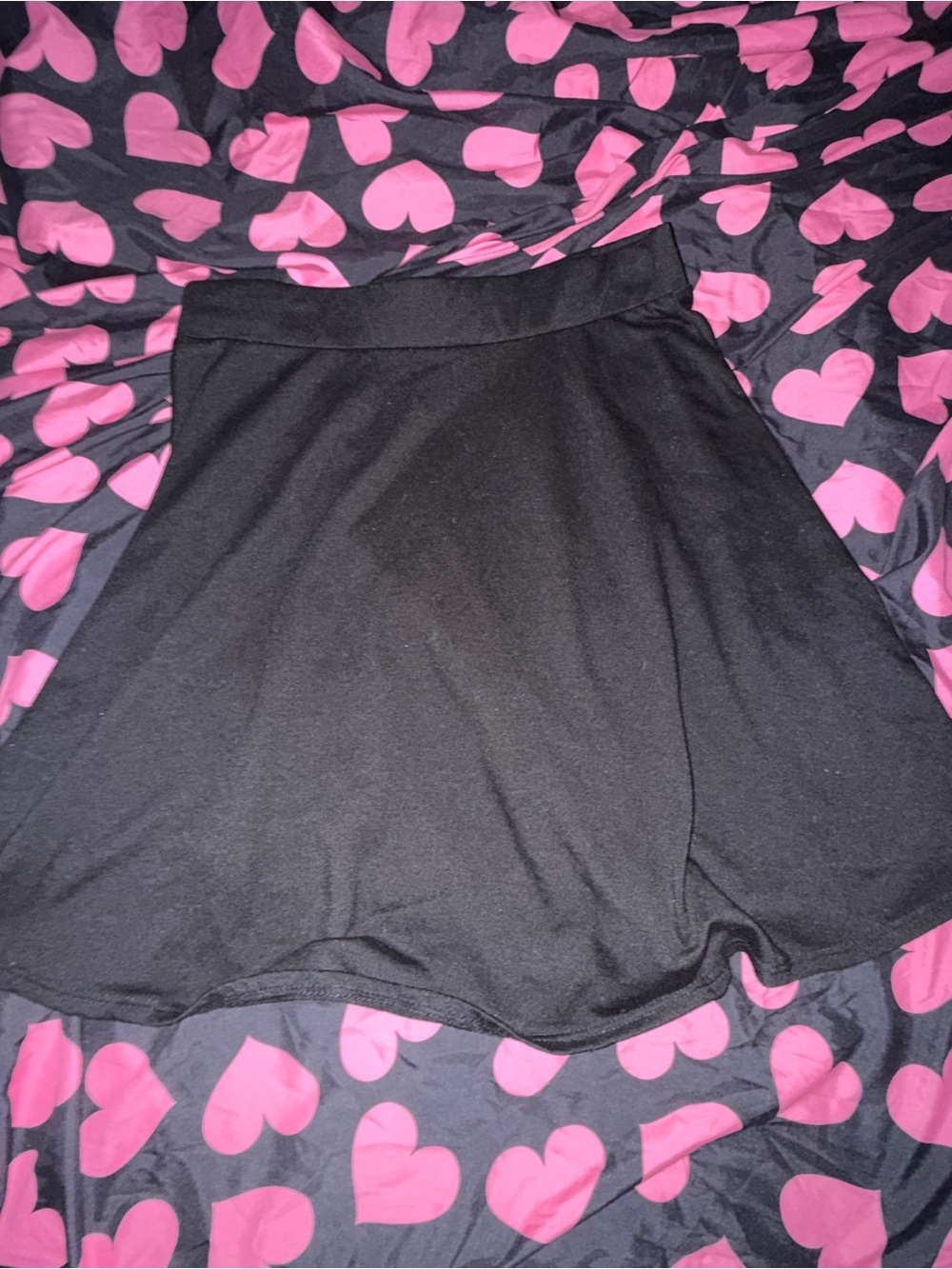 Flattering Black Circle Skirt with Comfortable Waistband